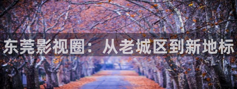 超98碰在线免费视频：东莞影视圈：从老城区到新地标
